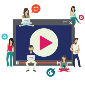 Invideo creating professional videos